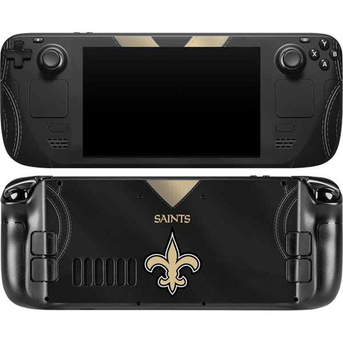 NFL New Orleans Saints Team Jersey Steam Deck Handheld Gaming Computer Skin